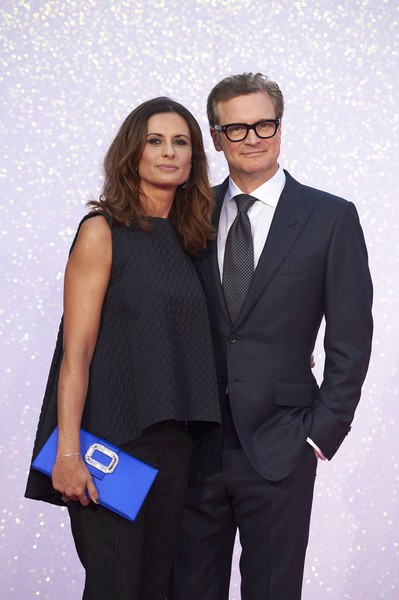 Colin Firth and Livia Giuggioli Now